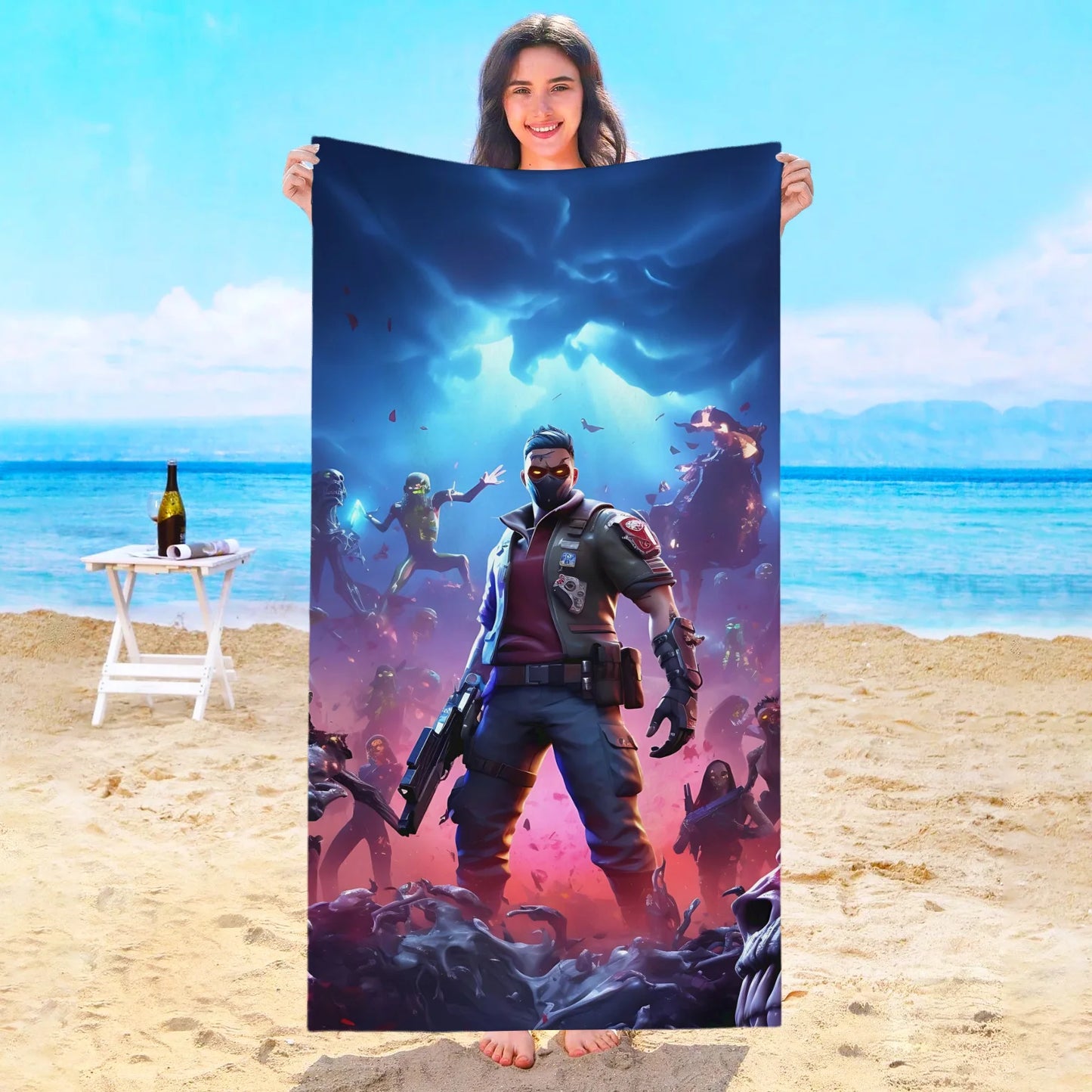 Game F-Fortnites Strandtuch Hotelhandtücher Badezimmer Sauna Spa Playa Reise Schwimmbad Für Zuhause Babybad Mikrofaser Fitnessstudio Dusche