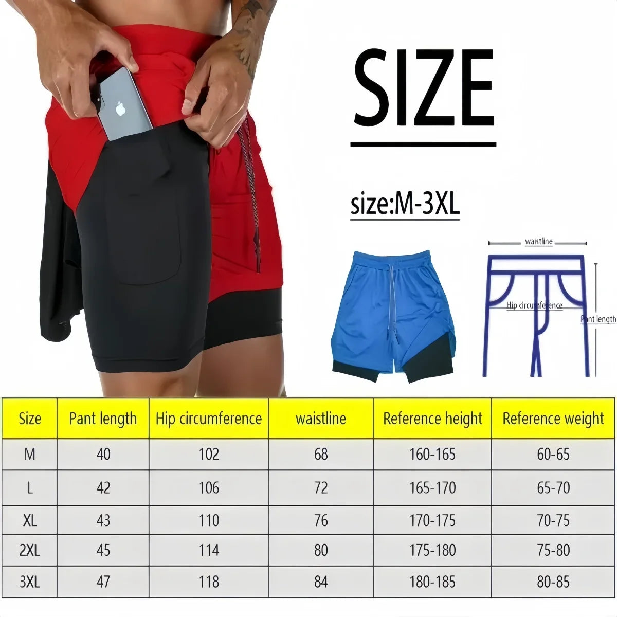 Dragon Ball Summer Son Goku Men's Bot Fitness 2026 Double-Layer Replica Two-Piece Loose-Fit Training Running Shorts Casual Pants
