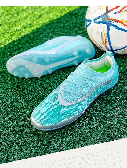 Scarpe da calcio TF da uomo, sneakers professionali per calcetto e futsal, scarpe da soccer casual da uomo di alta qualità per allenamento
