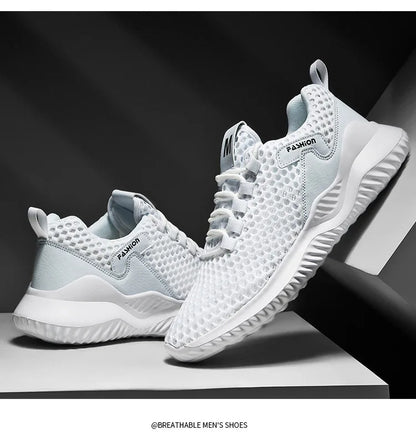 2026 Summer Men's Loafers Walking Mesh Breathable Summer Comfortable Casual Shoes Sneakers Zapatillas Hombre Men Running shoes