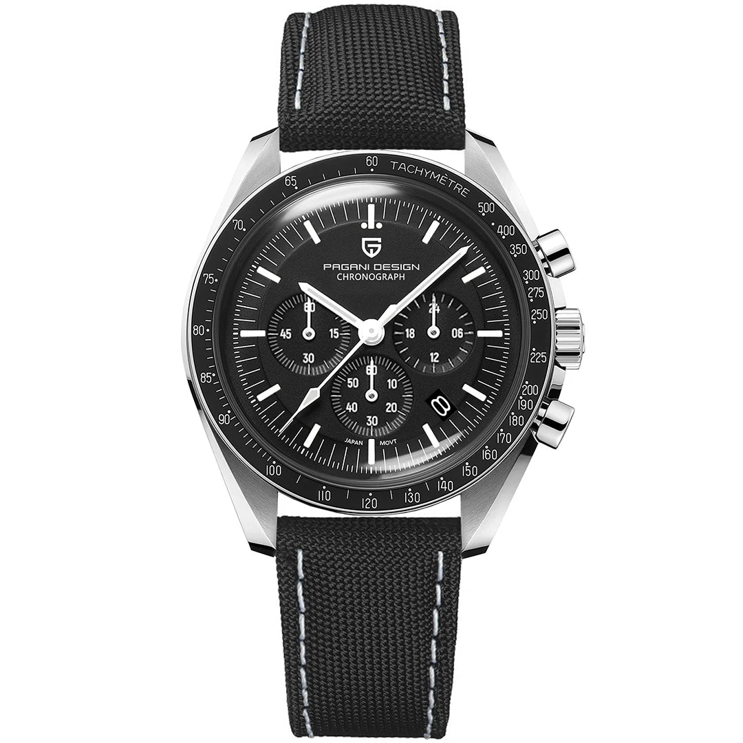 PAGANI DESIGN 2026 New Moon Watch For Men Quartz Multifunction Chronograph Sports Mens Watches Top Brand Luxury Sapphire Mirror
