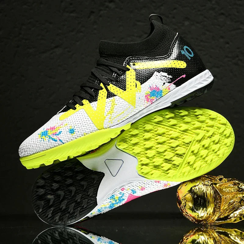 Nuove scarpe da calcio da uomo Society, tacchetti professionali, scarpe da calcio indoor, scarpini veloci da campo, sneaker da ragazzo originali per allenamento