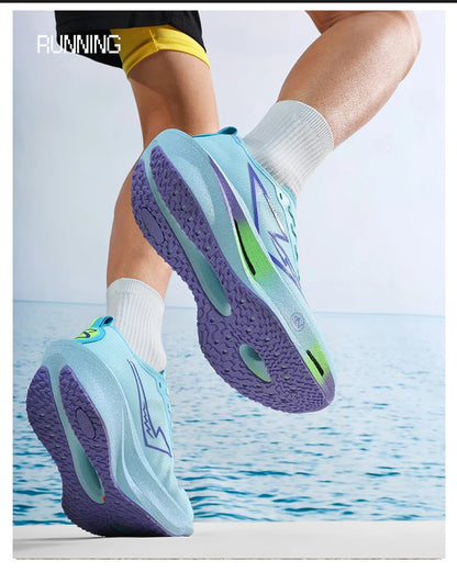 Running Shoes Carbon Board Specialty Marathon Men Sports Breathable Lightweight Women's Comfortable Nonskid Chunta Sneakers