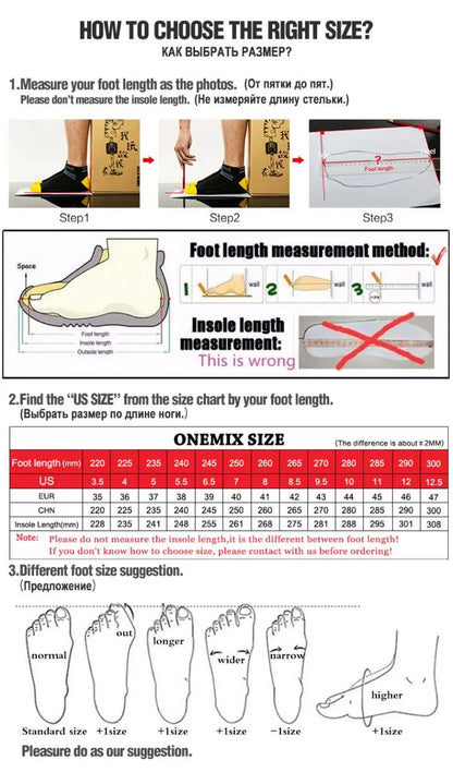 ONEMIX Carbon Plate Marathon Running Racing Shoes Professional Stable Support Shock-relief Ultra-light Rebound Sport Sneakers