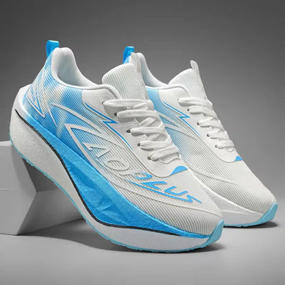 Zapatillas de running con cámara de aire 2026, placa de carbono para maratón, deportivas para hombre, transpirables y ligeras, zapatillas antideslizantes para mujer