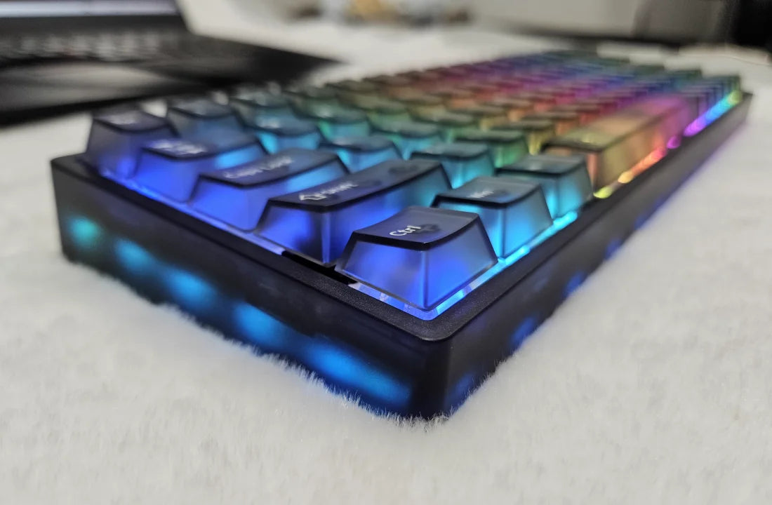 New Everglide AE68Pro Siren Magnetic Axis Gaming Keyboard Original Double Lamp Position RT0.001MM/ADC Direct Connection Keyboard