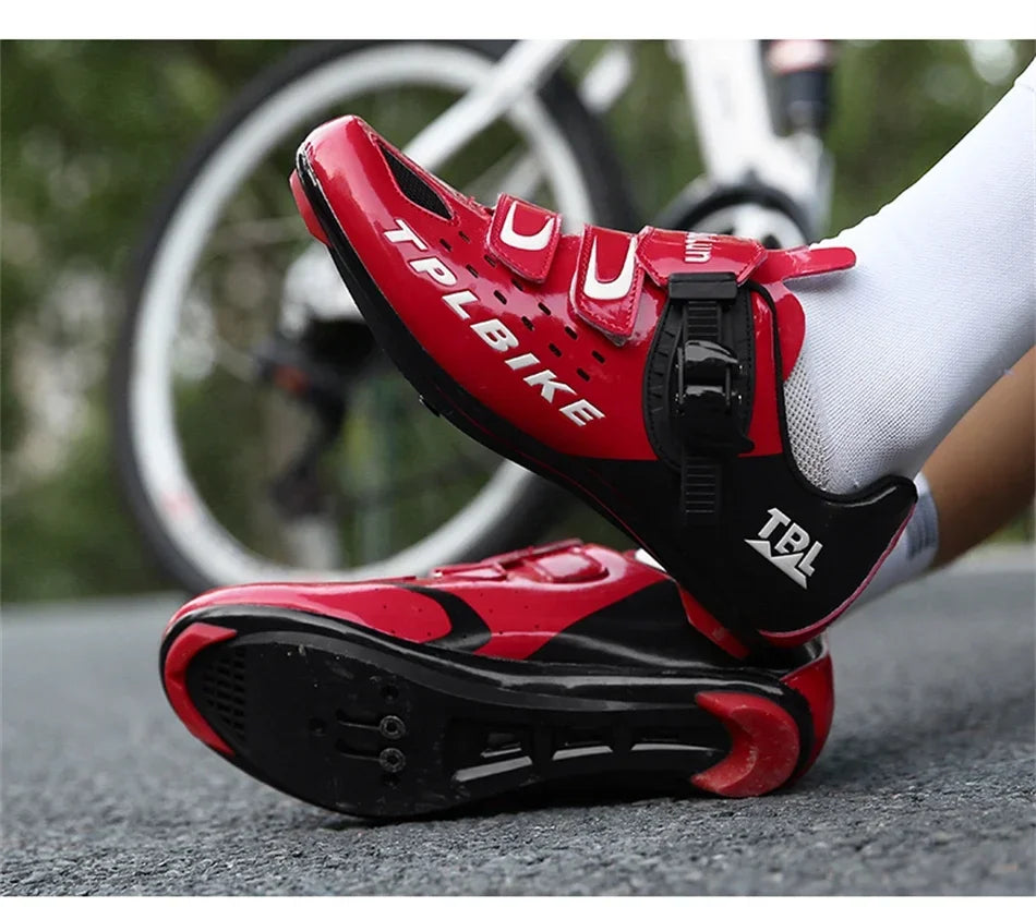 Unisex Cycling Sneakers Road Women Cycling Shoes Nonslip Men Mountain Bike Shoes Racing SPD Outdoor Zapatillas Ciclismo Mtb