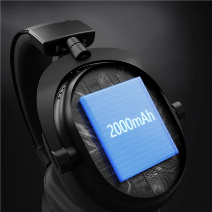 MCHOSE V9 Turbo + Wireless Gaming Headset 60mm 7.1 Surround Sound Professional Esports Headphones With RGB Charging Base