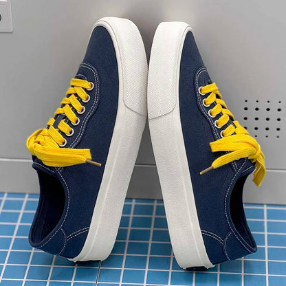 Hot Sale Men's Sports Casual Shoes Hot-Selling Male Skateboard Footwear Fashion Sneakers Daily Male Walking Shoes Canvas Flats