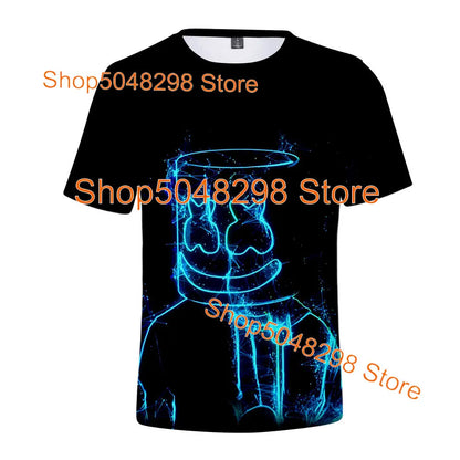 Bushranger Fortnite T-Shirt für Kinder, 3D-Print Banana Peely T-Shirt für Herren und Damen, Tee im Battle-Royale-Game-Design, Sommer-Top, Geburtstagsgeschenke