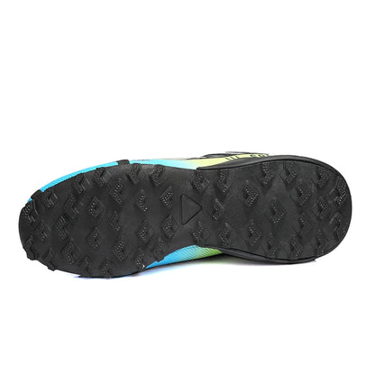 Zapatillas de senderismo impermeables para hombre, calzado deportivo outdoor con cordones, zapatillas casuales de ciclismo para mujer, calzado táctico de entrenamiento antideslizante para campo
