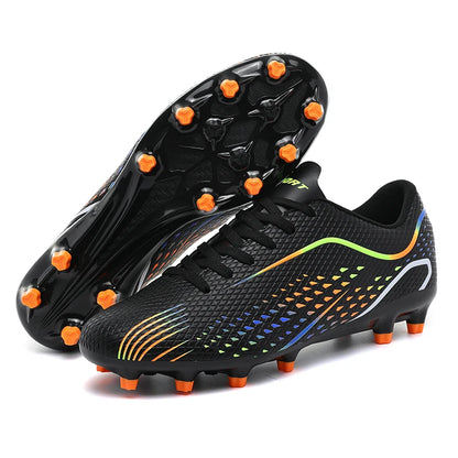Chaussures de football pour enfants et jeunes, crampons antidérapants, respirants et légers, baskets d'entraînement pour garçons, enfants, matchs de football
