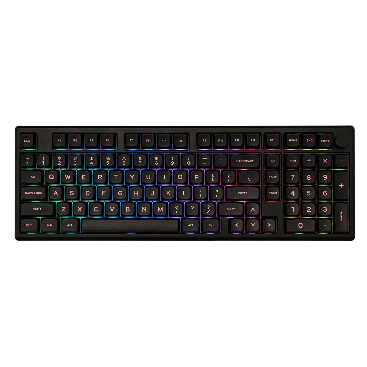 EPOMAKER Galaxy100 QMK/VIA 1800 ANSI Layout Aluminum Gasket Wired/BT5.0/2.4Ghz Mechanical Gaming Keyboard with 8000mAh Battery