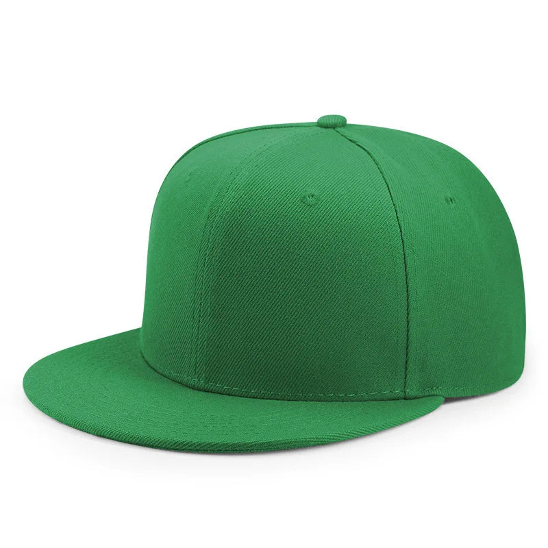 Custom Print Embroidery Logo Flat-brimmed baseball cap Unisex Outdoor Hat Hip Hop Dad Hat Gorras Hombre Street Snapback Hat