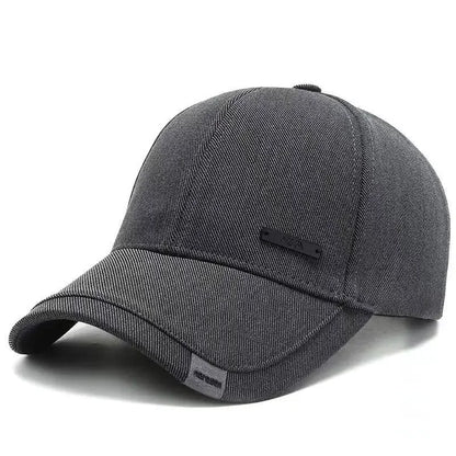 Unisex Hua Label Baseball Caps Hip Hop Cap Spring and Autumn Outdoor Adjustable Casual Hats Sunscreen Hat