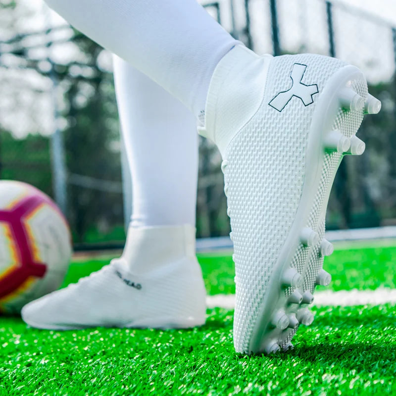 Herren-Qualitäts-Fußballschuhe, strapazierfähige Fußballschuhe für Jungen, leichte Kinder-Fußballschuhe, Futsal-Trainingssneaker, Fußballschuhe mit Stollen