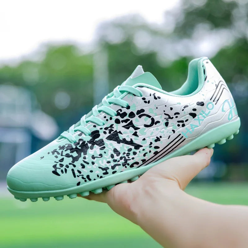 Nouvelles chaussures de football pour hommes, idéales pour les matchs sur gazon, l'entraînement et le soccer, crampons antidérapants, pour intérieur et extérieur, baskets de futsal de haute qualité, meilleures ventes.