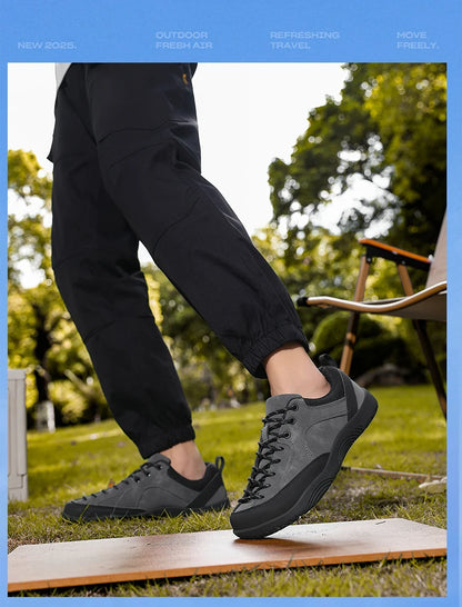 Nové pánské boty 2026 se širokou šířkou, minimalistické barefoot tenisky, turistické běžecké boty s nulovým dropem, outdoorové tenisky se širokou špičkou a protiskluzovou podrážkou