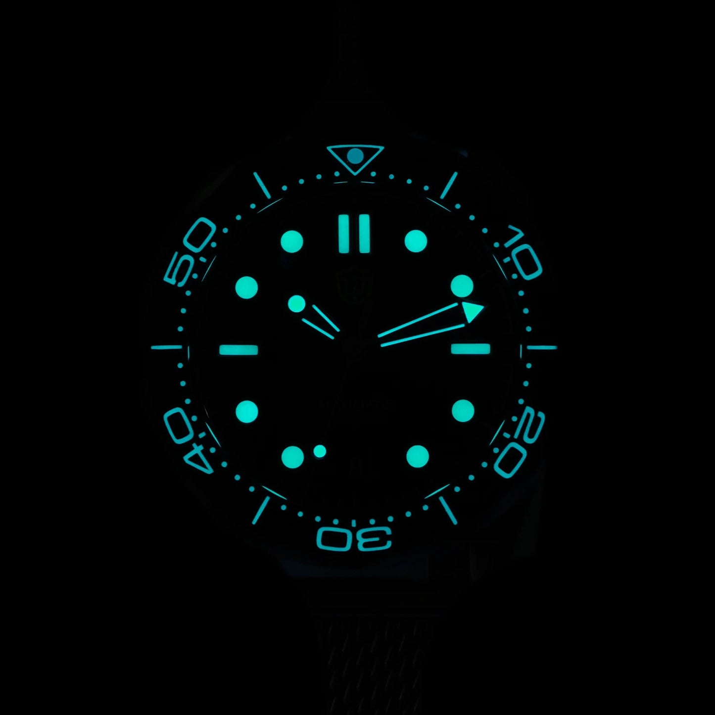 Watchdives WD007 V2 39mm Titanium Dive Watch PT5000 Automatic Movement Luminous 200m Waterproof Domed Bubble Sapphire Watches