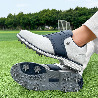 New Men Golf Shoes, Professional Golfers Shoes, Waterproof Comfortable Golf Footwear, Non-Slip