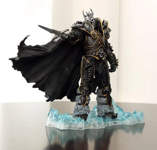 21cm World of Warcraft-gamingudstyr 7. Lich King Illidan Stormrage animefigurmodel skrivebordsdekoration gaver legetøj til børn