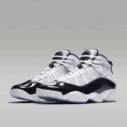 Nike Official Genuine JORDAN 6 RINGS Men's Sports Shock Absorption Basketball Shoes 322992-104