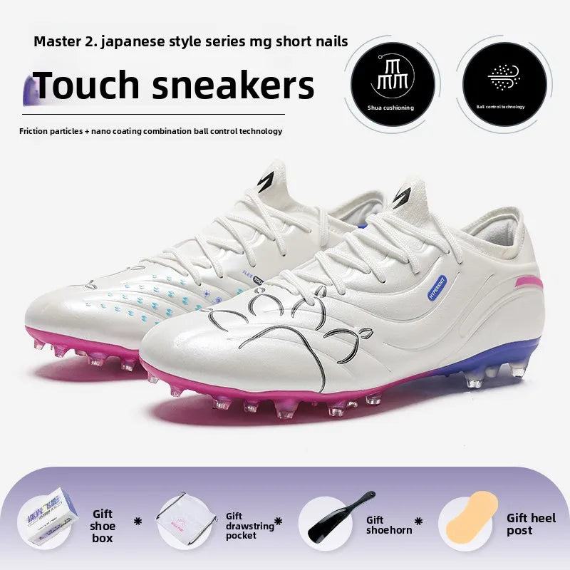 Zapatillas de fútbol para adulto Kelme MG con tacos cortos, botas de entrenamiento para hombre, calzado de fútbol profesional para competición en césped
