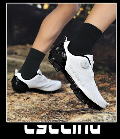 Scarpe da ciclismo unisex nuove, professionali, leggere e di lusso, originali, da strada, in gomma, MTB, da corsa, bici fashion, sport street
