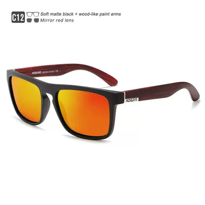 Outdoor Sport Square Myopia Lens Prescription Sunglasses Men Polarized Driving Anti-Glare Myopes Lunettes 0 -0.5 -0.75 To -6.0