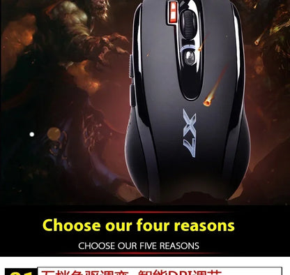 A4TECH Bloody X7-710K Wired Mouse 2000dpi Macro Programming Laptops Accessories CF/LOL/World of Warcraft E-sports Gamer Mouse