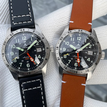 STEELFLIER Official SF792 GMT Mechanical Wristwatch NH34 Movement Super BGW9 C3 Luminous 200M Waterproof Men's Luxury Dive Watch