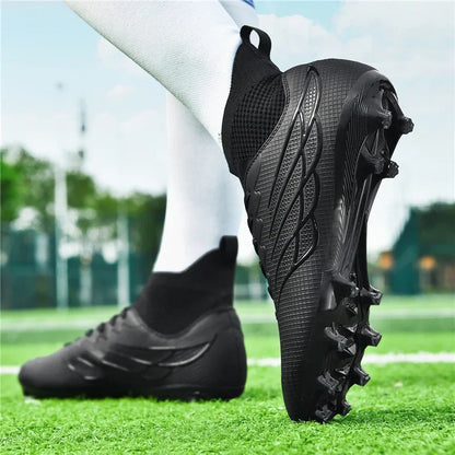 Scarpe da calcio professionali da uomo, sneakers sportive outdoor, scarpe da calcio per adulti, tacchetti da calcetto Society, ultraleggere per allenamento calcistico