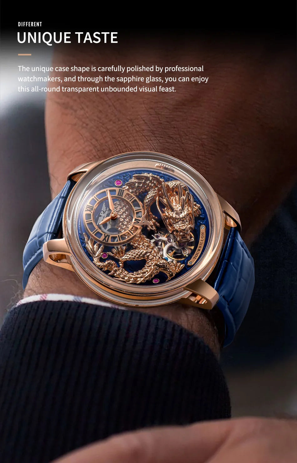PINDU Develops And Designs New M2797B Automatic Mechanical Watch Men Watches 45.5MM Luxury High-end Quality Wristwatch Men Gift