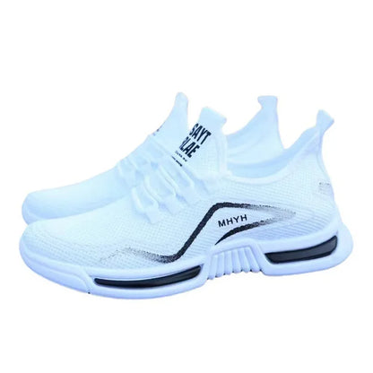 Men Shoes Slip-On Fashion Sneakers Male Sport Running Shoes Breathable Gym Training Walking Tennis Shoes Non-Slip Workout Flats