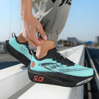 Nuevas zapatillas deportivas para hombre y mujer, zapatillas de running, placa de carbono, competición de maratón masculina, amortiguación, zapatillas de entrenamiento atlético