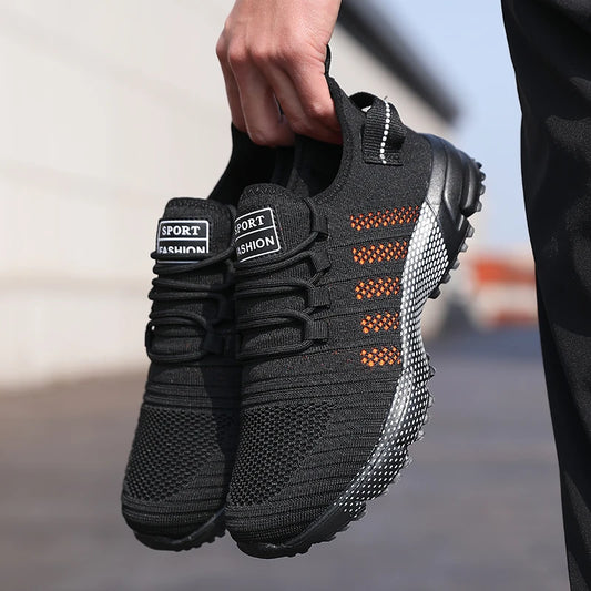 Zapatillas deportivas casual transpirables para hombre, moda verano 2025, calzado de running ligero y suave, tallas de mujer 36-46