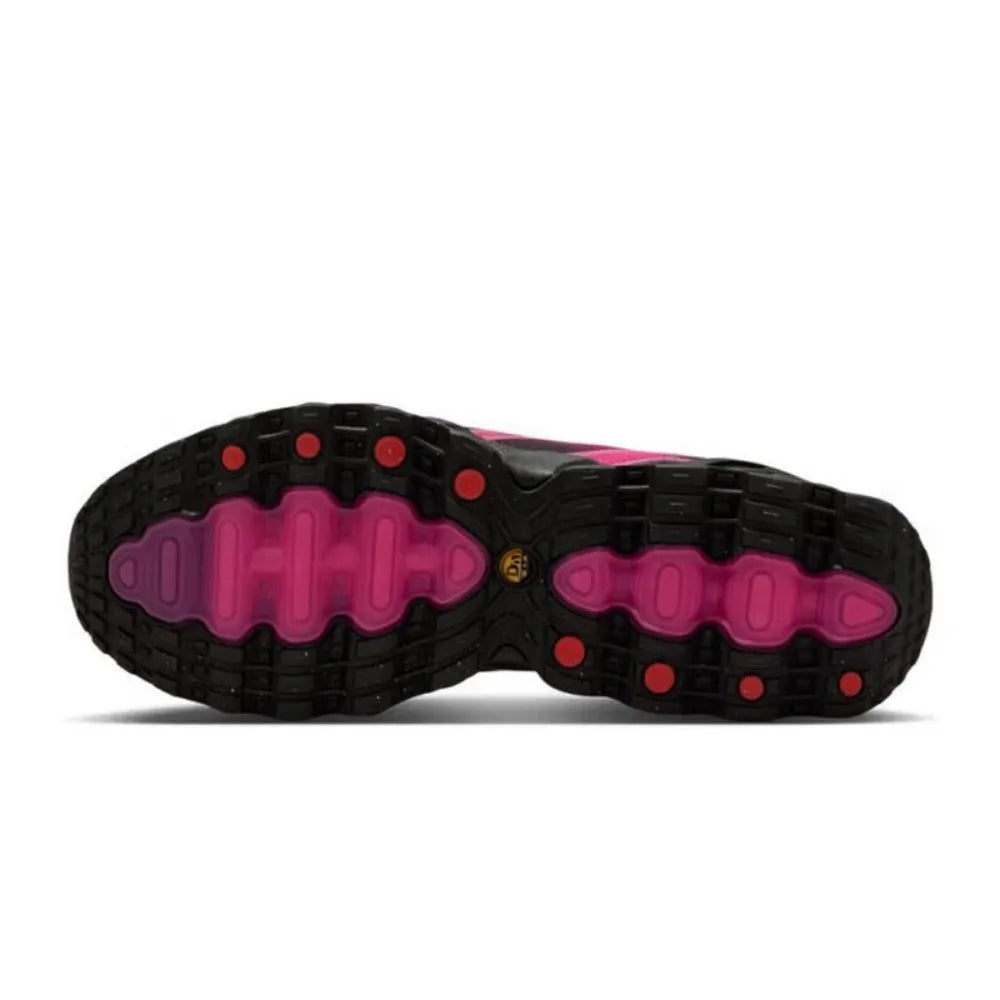 Nike Air Max Dn8 Breathable Support Casual Running Shoes for Women Red/Black HF5509-601