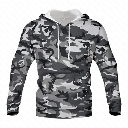 Camouflage Hoodies Men 2023 Spring Mens Military Hooded Sweatshirts Hoodie Male Street Hoody Army Green Sweatshirt Hip Hop S-4XL