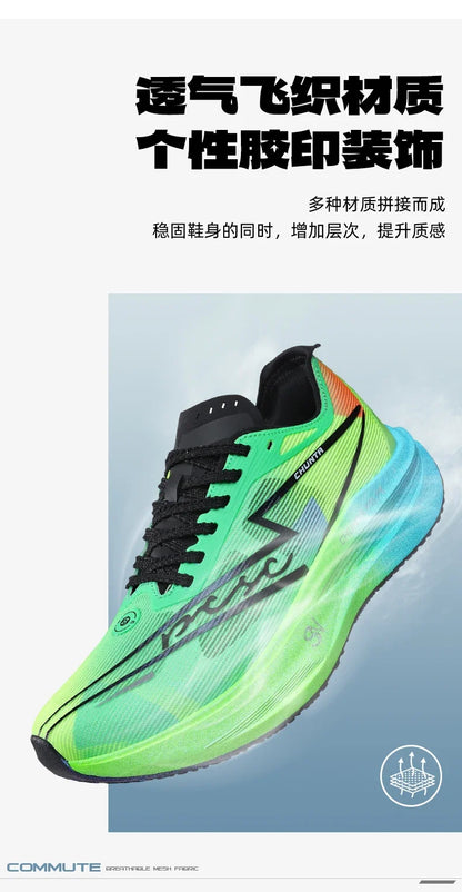 Running Shoes Carbon Plate Marathon Men Specialty Sports Breathable Lightweight Women's Comfortable Athletic Chunta Sneakers
