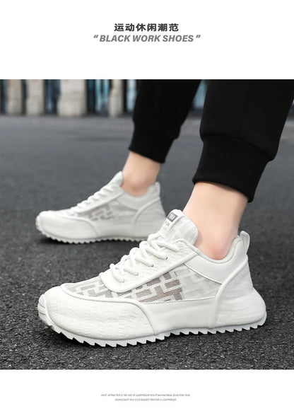 Protezione del brand 2026 nuove scarpe da uomo leggere, antiscivolo, traspiranti e resistenti all’usura, per running, sport, moda e uso casual versatile