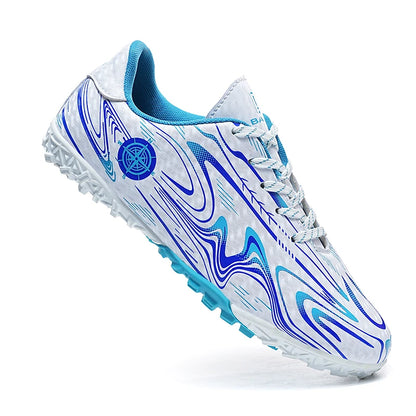 Kids Youth Soccer Cleats Football Shoes Men Non Slip Breathable Lightweight Training Sneakers Boys Children Football Match Boots