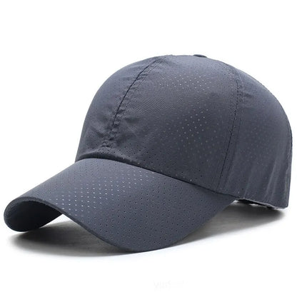 Cappellino da uomo primavera-estate in rete a tinta unita, cappellino da baseball da donna autunnale, edizione coreana, cappellino parasole in rete traspirante con visiera