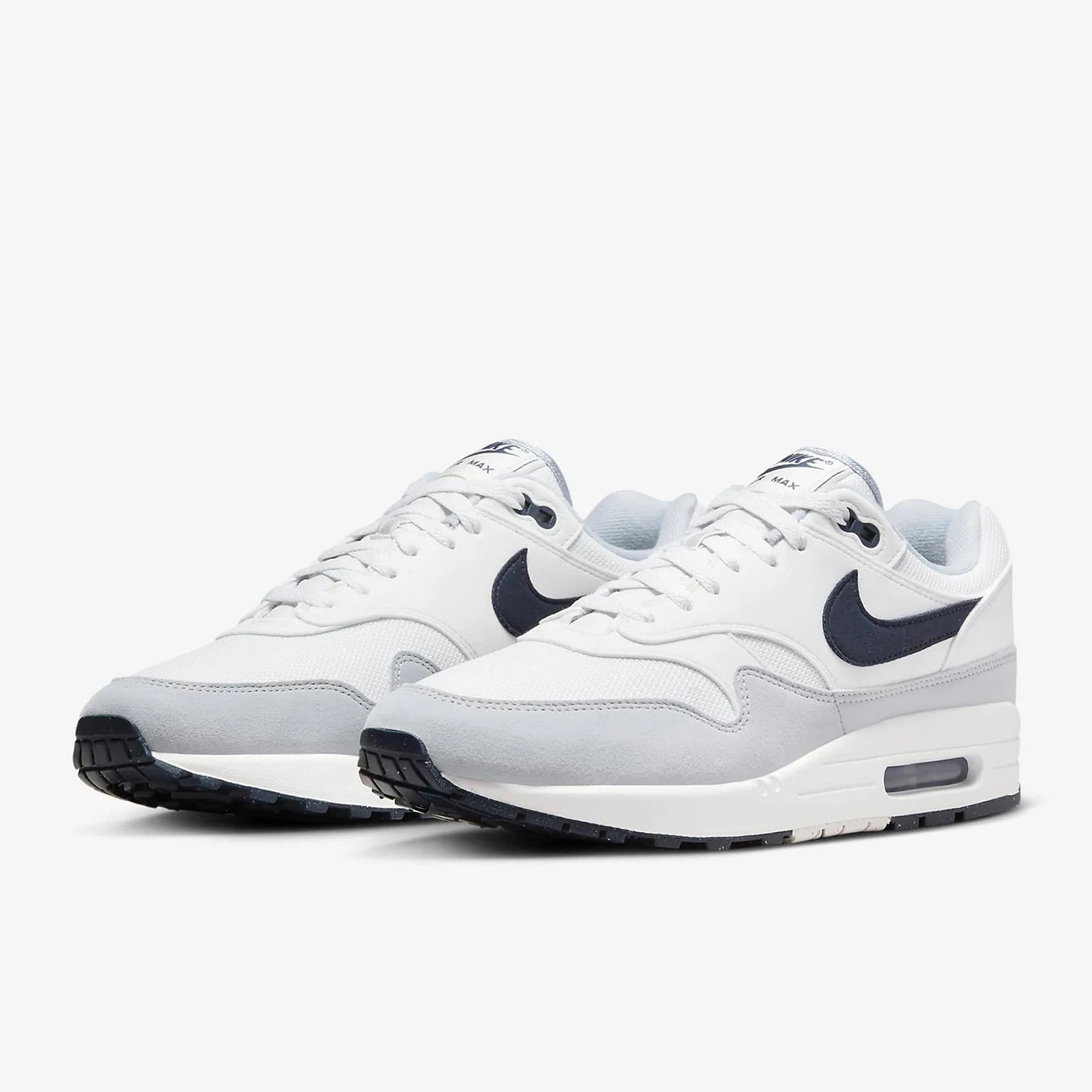 Nike Original Air Max 1 Herren-Low-Top-Sportschuh mit Luftkissen im Retro-Stil FD9082-002