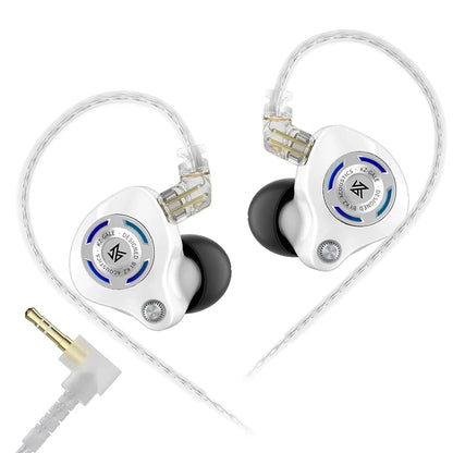 Pre-order KZ Gale In-Ear Super-Linear Driver Hifi IEM Earphone for Game with Detachable Silver-Plated Recessed 2-Pin Cable