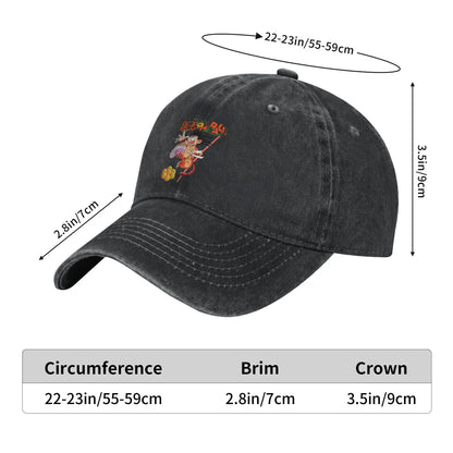 Goku and the Dragon Ball Z Men Women Baseball Cap  Distressed Washed Caps Hat Casual Outdoor Activities Adjustable Snapback Cap