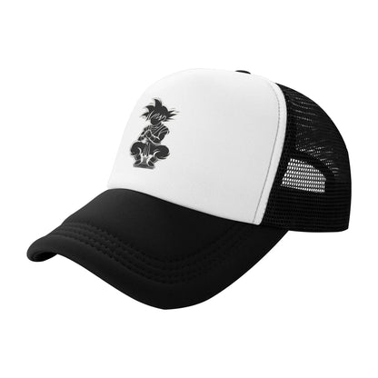 Men Women Kid Goku Rage Dragon Ball Z Trucker Caps Mesh Baseball Caps Snapback Caps  Hats Sun Hats Adjustable Golf Hats Spring