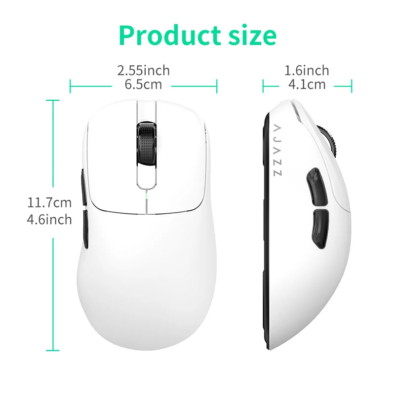 AJAZZ AJ179 NL Wireless Mouse Star Flash Version 3Mode Low Latency Long Battery Life Lightweight Customized Office Gaming Mouse