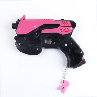 Overwatch D.Va Ohrhörer-Pistole Hana Song DVA Waffe Pistole Cosplay-Requisiten Weihnachts- Halloween-Partyspielzeug Cosplay-Accessoires