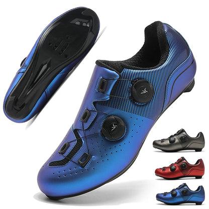 2025 new arrival professional cycling shoes, racing road bike SPD cleat shoes, ultralight self-locking MTB bicycle sneakers unisex