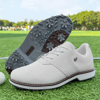 New Men Golf Shoes, Professional Golfers Shoes, Waterproof Comfortable Golf Footwear, Non-Slip
